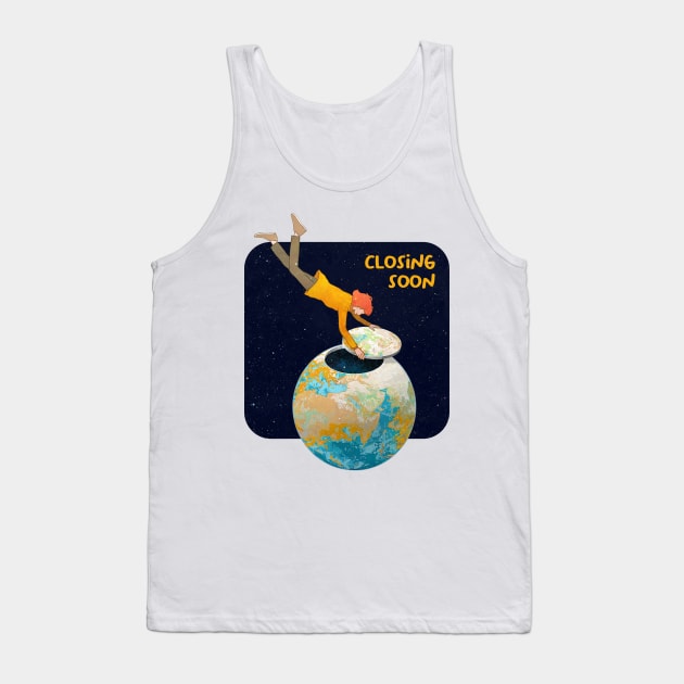 closing soon Tank Top by purplecrowshub